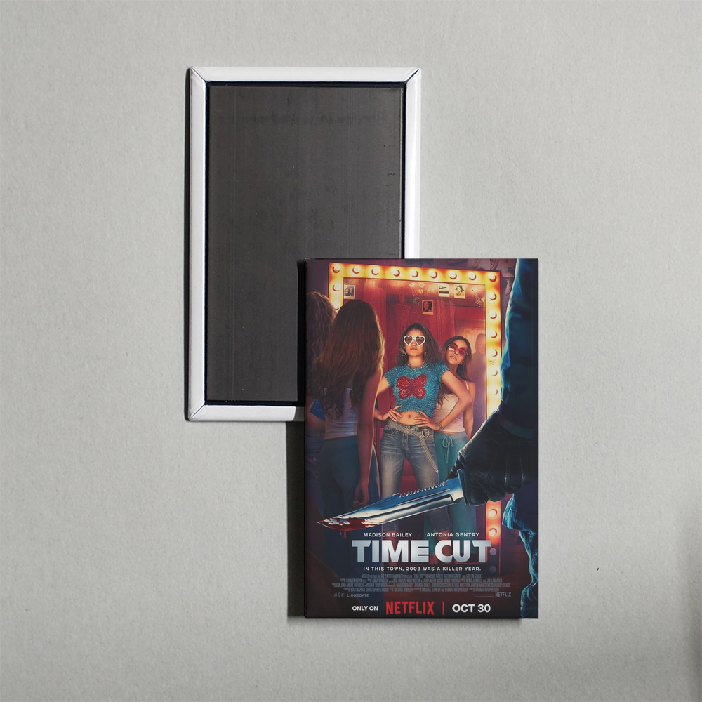 Time Cut Mini Movie Fridge Magnet