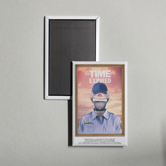 Time Expired Mini Movie Fridge Magnet
