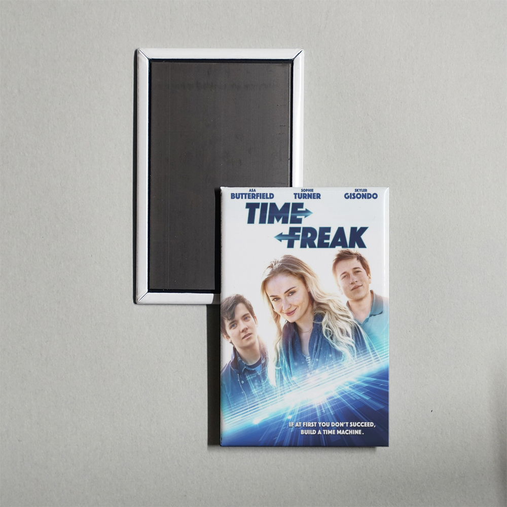 Time Freak Mini Movie Fridge Magnet