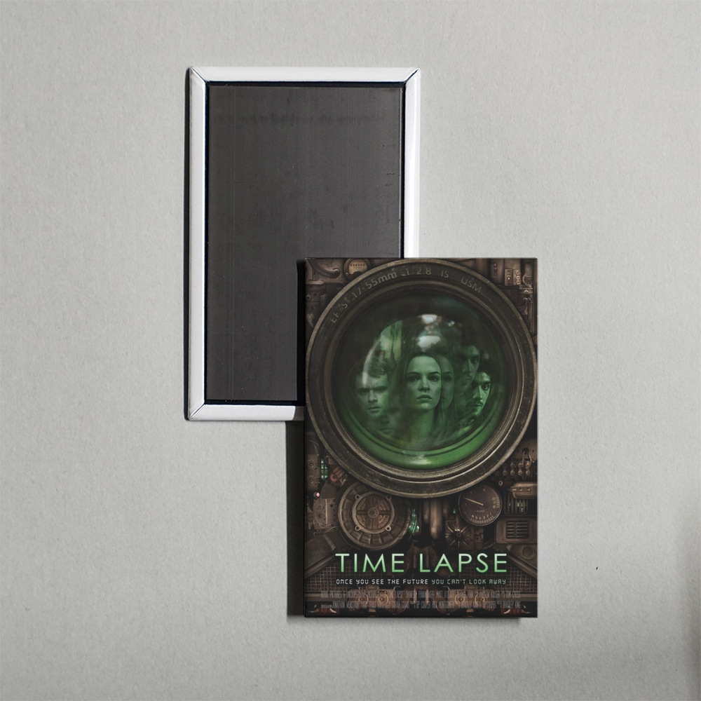 Time Lapse Mini Movie Fridge Magnet