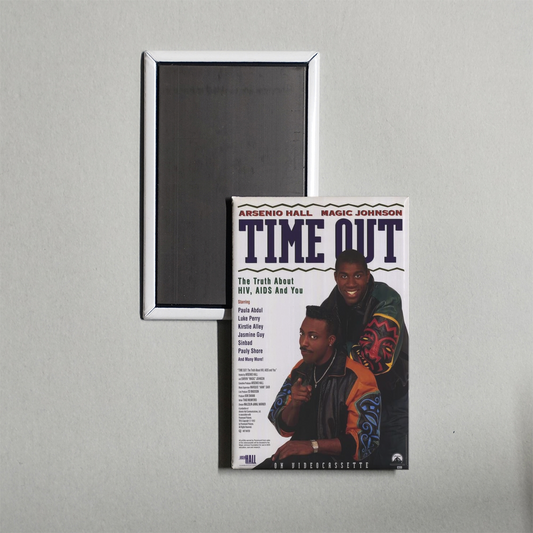Time Out The Truth About HIV, AIDS and You Mini Movie Fridge Magnet