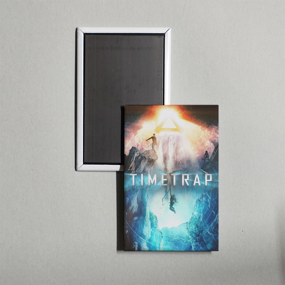 Time Trap Mini Movie Fridge Magnet