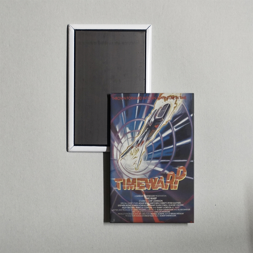 Time Warp Mini Movie Fridge Magnet