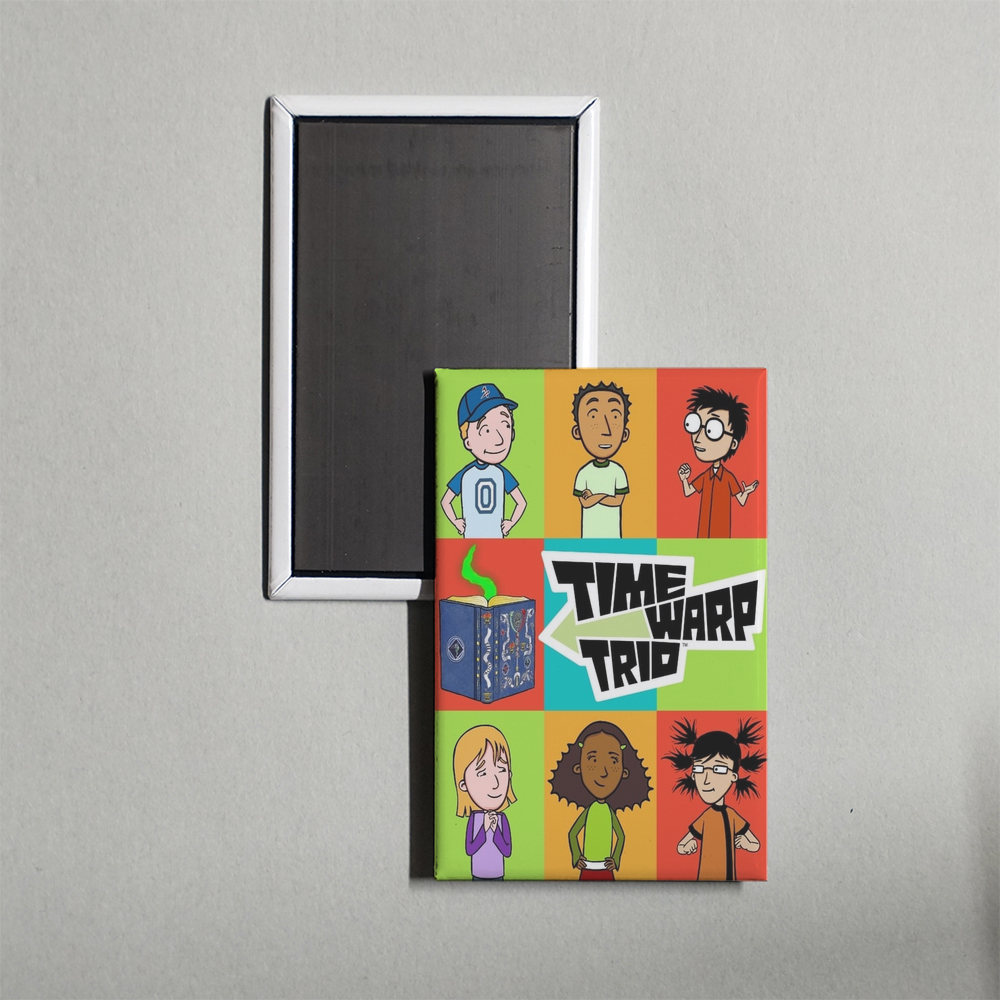 Time Warp Trio TV Show Fridge Magnet
