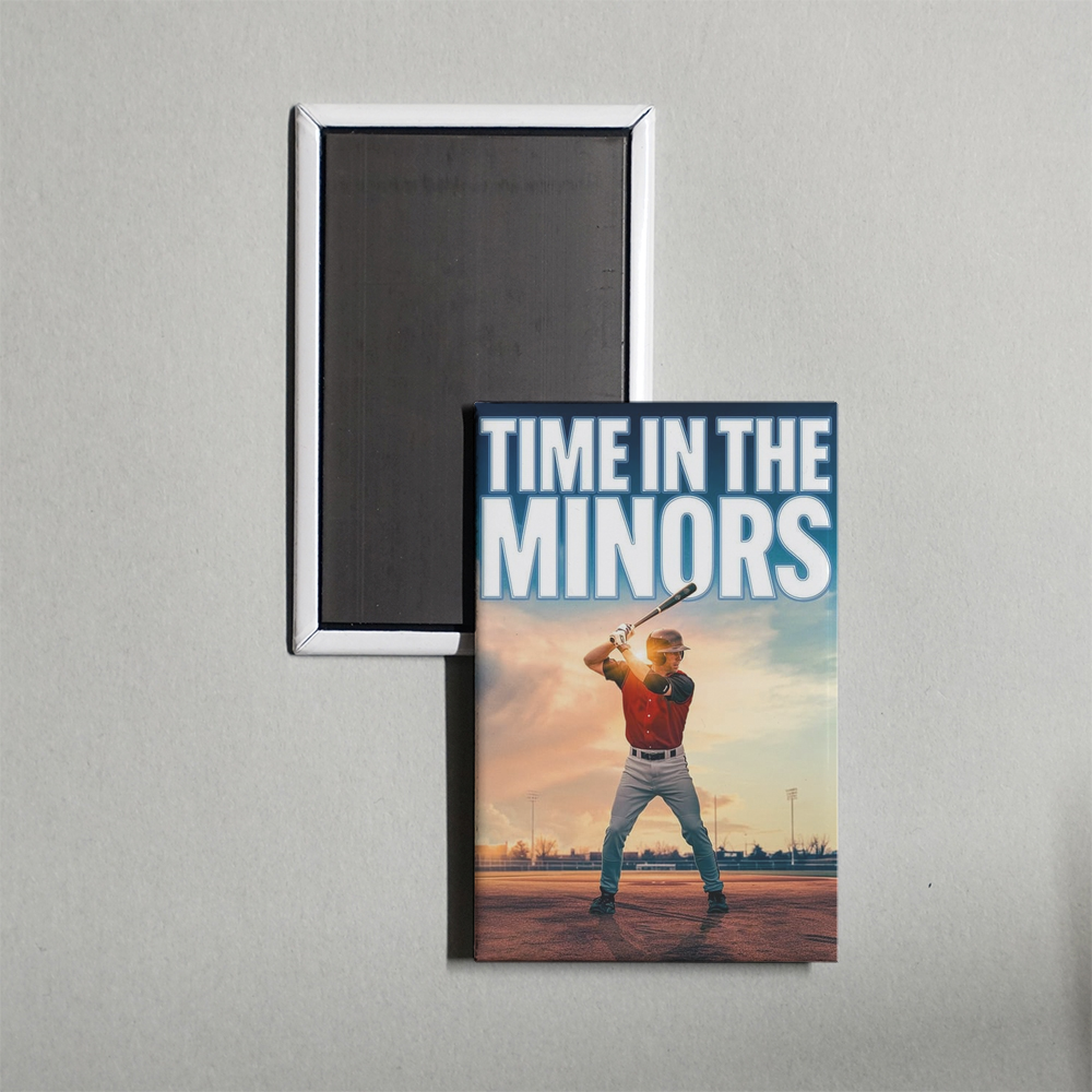 Time in the Minors Mini Movie Fridge Magnet
