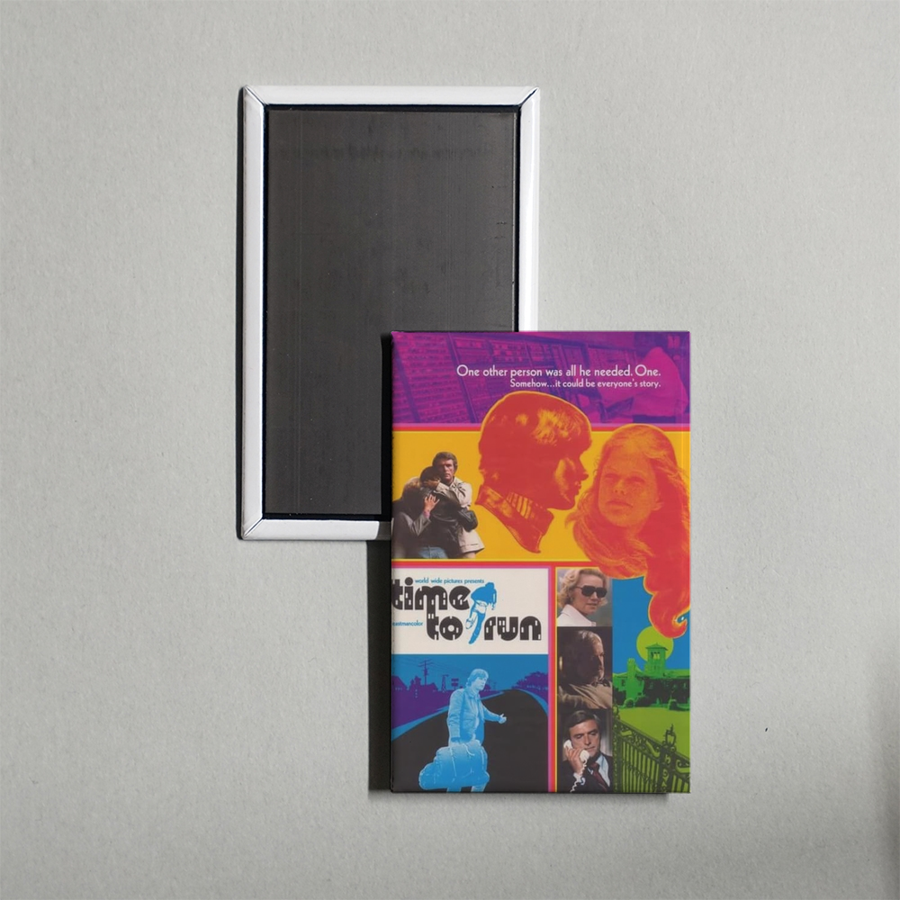 Time to Run Mini Movie Fridge Magnet
