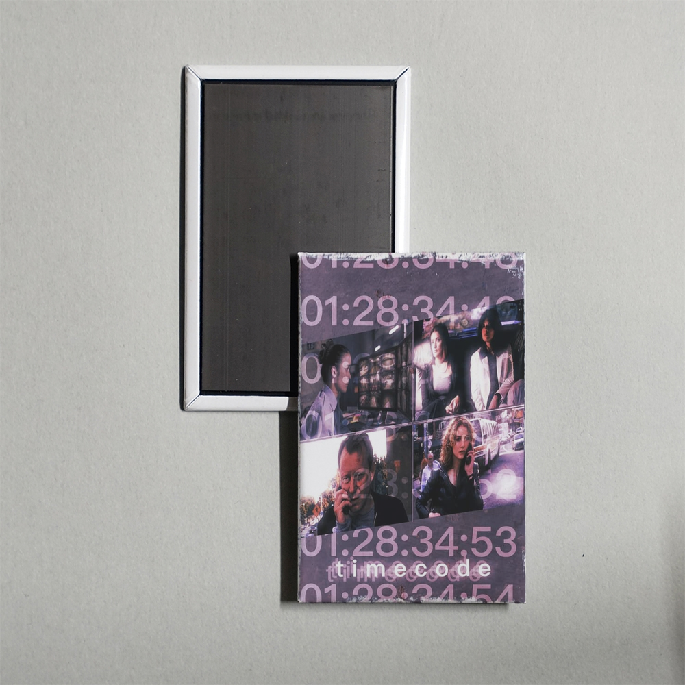 Timecode Mini Movie Fridge Magnet