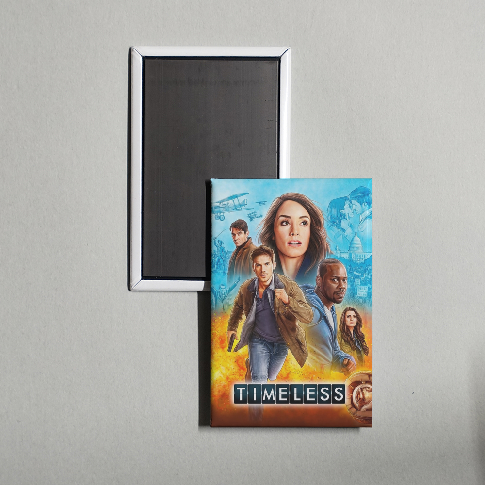 Timeless TV Show Fridge Magnet