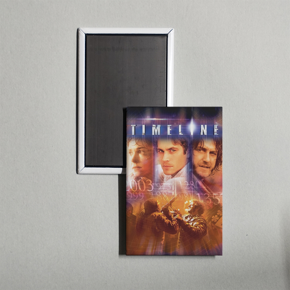 Timeline Mini Movie Fridge Magnet