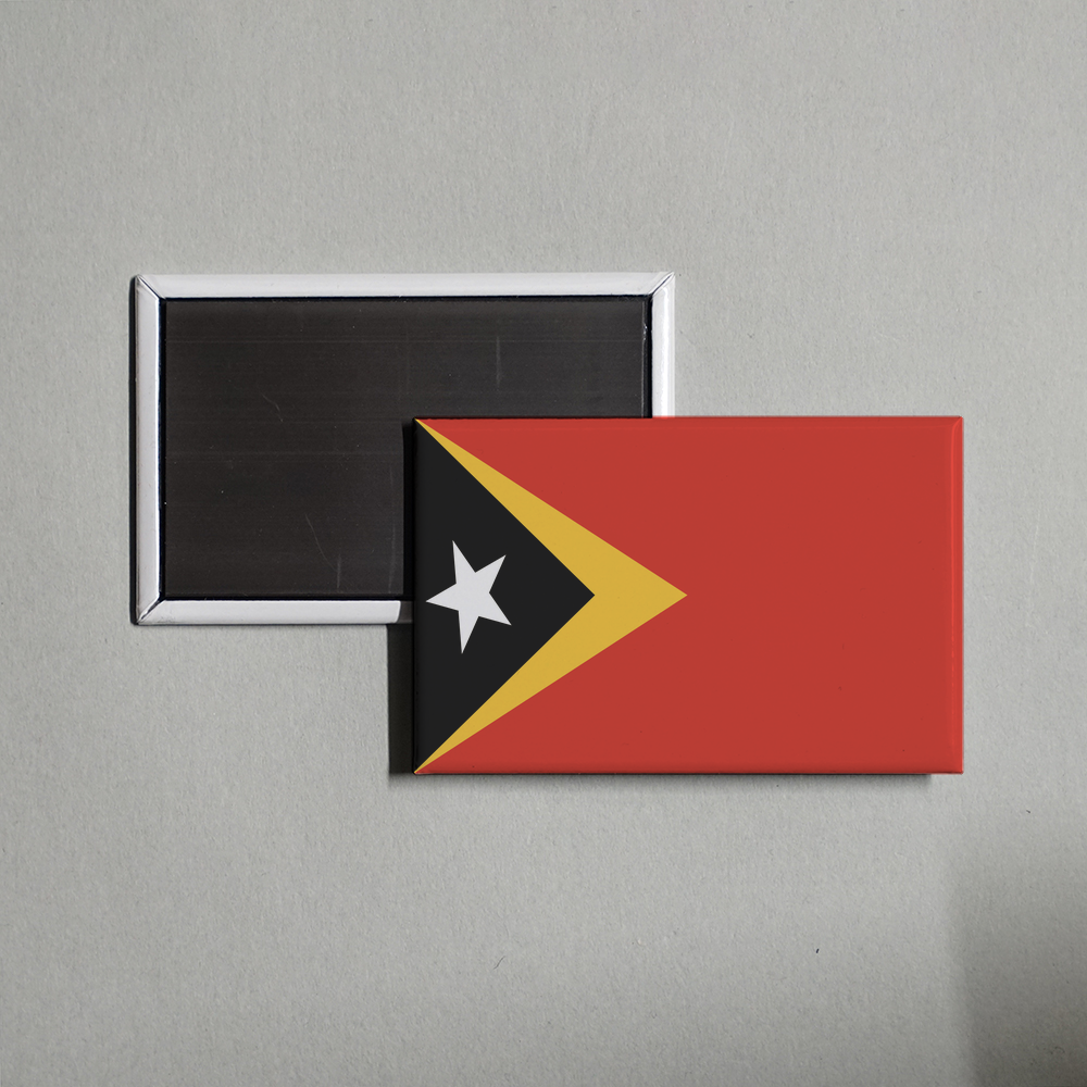 Timor-Leste Flag Fridge Magnet