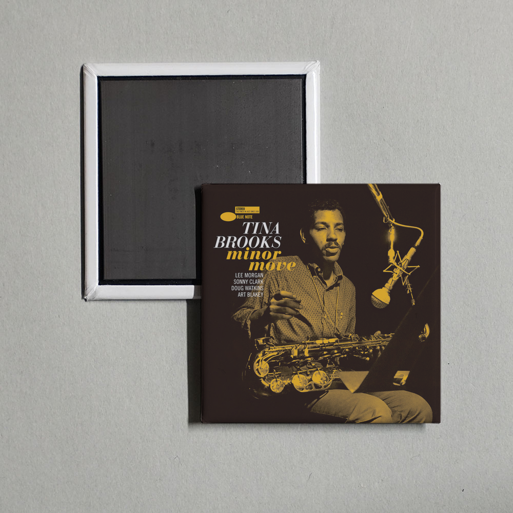 Tina Brooks - Minor Move (Expanded Edition) Album Cover Fridge Magnet