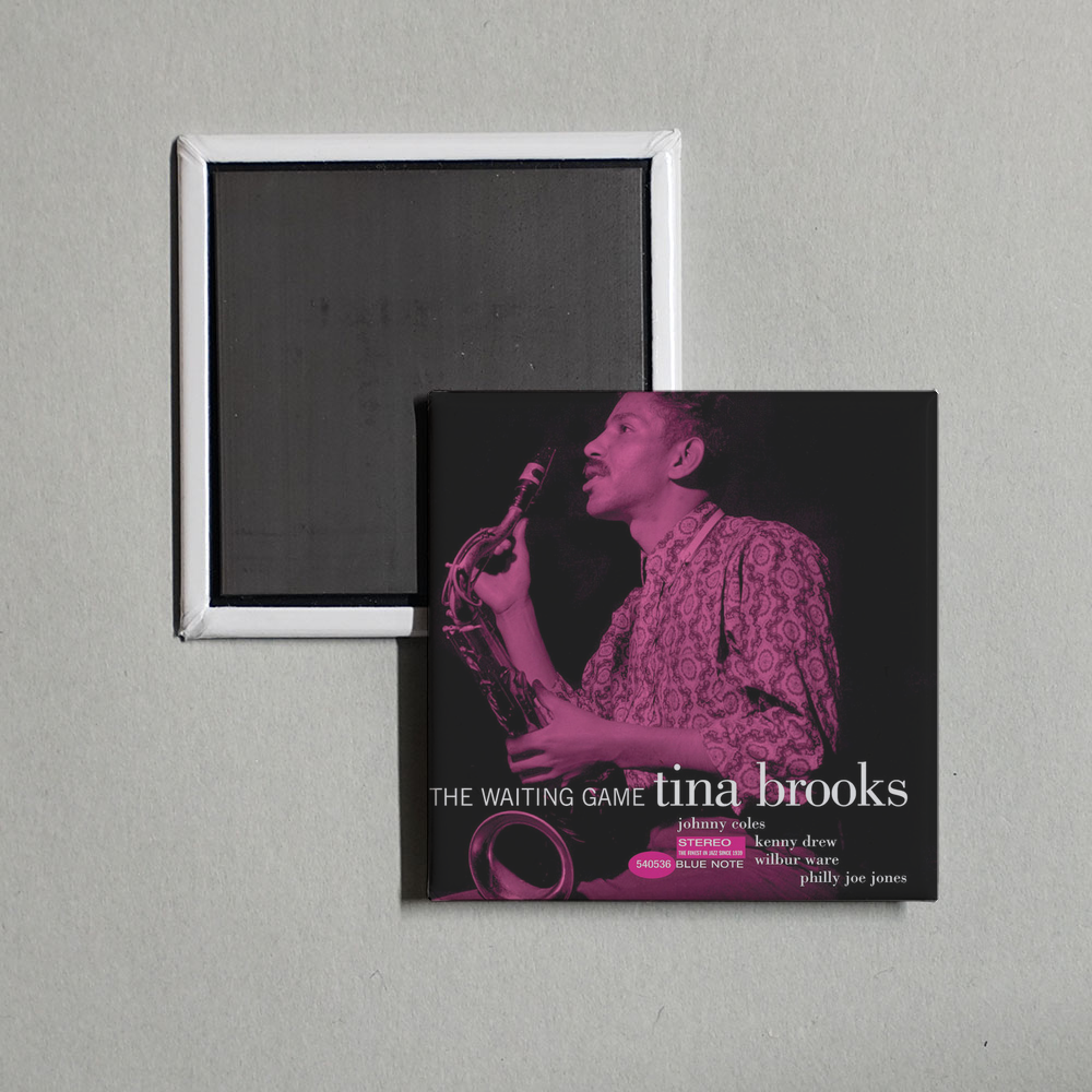 Tina Brooks - The Waiting Game Album Cover Fridge Magnet