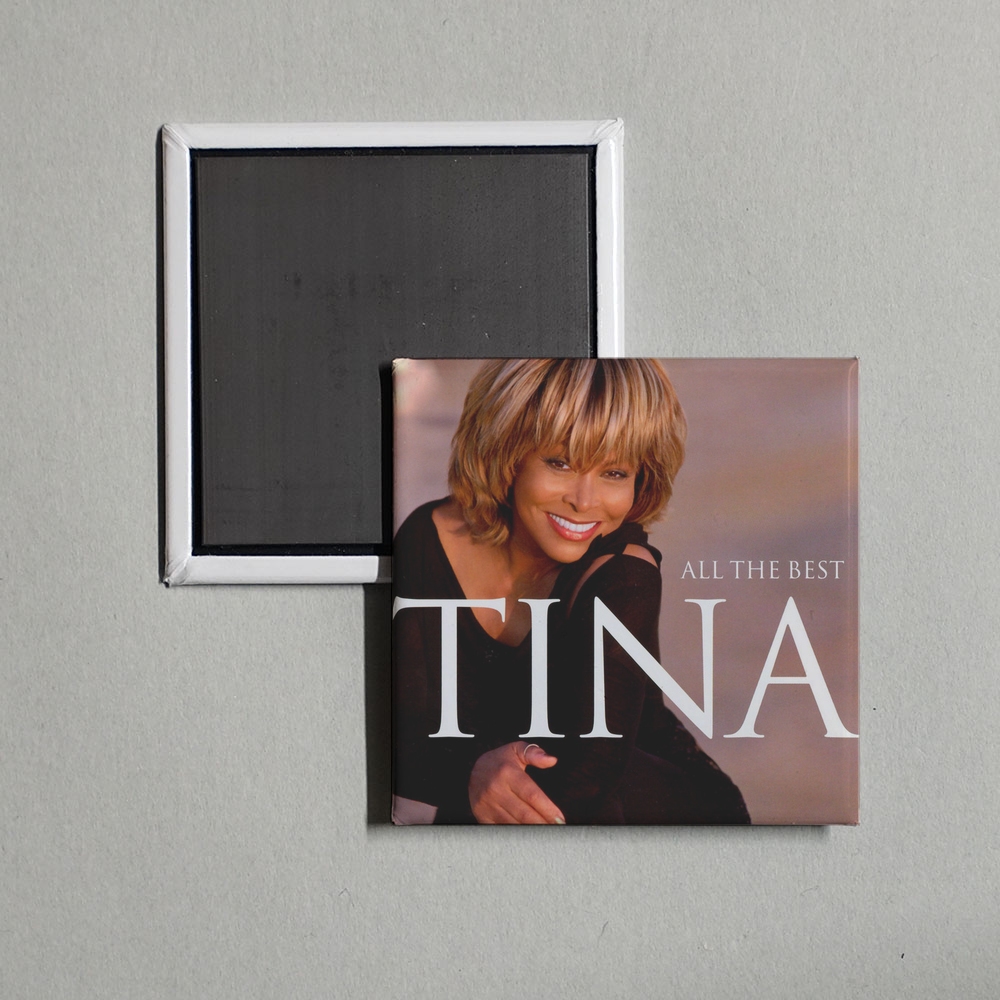 Tina Turner - All The Best Album Cover Fridge Magnet