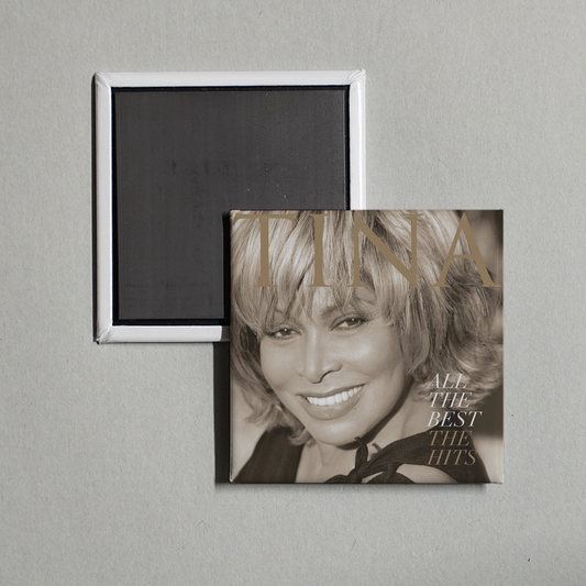 Tina Turner - All the Best - the Hits Album Cover Fridge Magnet