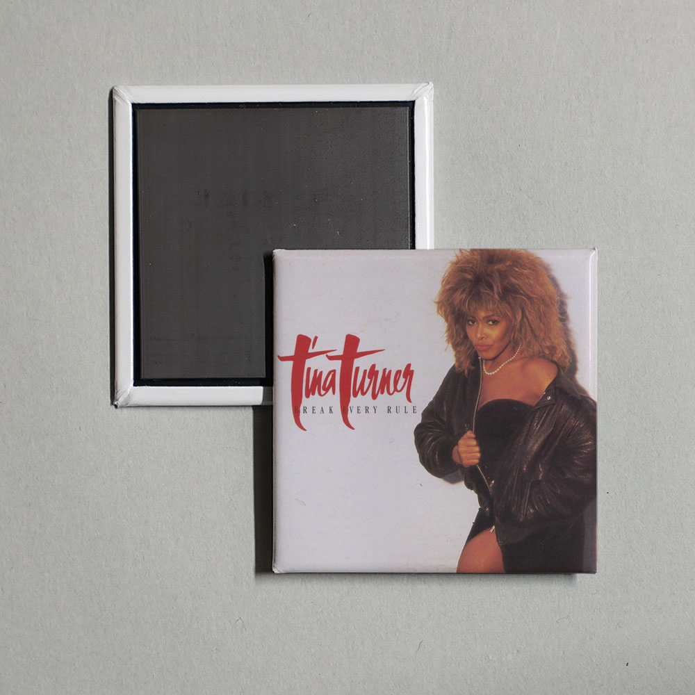 Tina Turner - Break Every Rule Album Cover Fridge Magnet