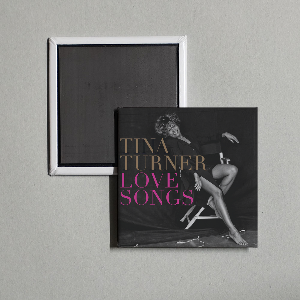 Tina Turner - Love Songs Album Cover Fridge Magnet