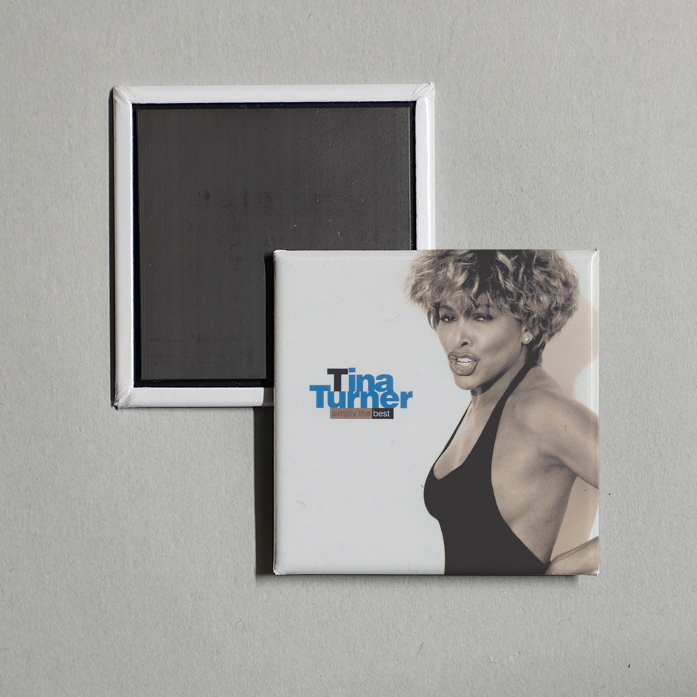 Tina Turner - Simply the Best Album Cover Fridge Magnet