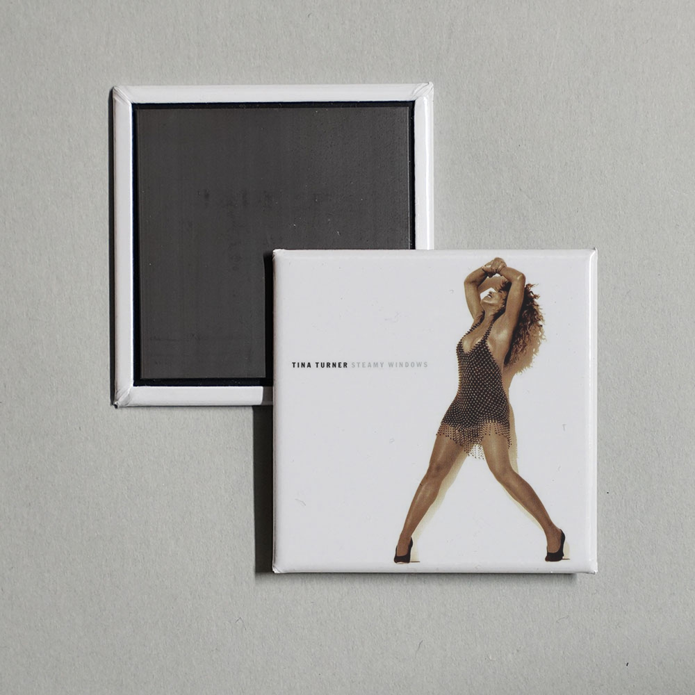 Tina Turner - Steamy Windows (The Singles) Album Cover Fridge Magnet