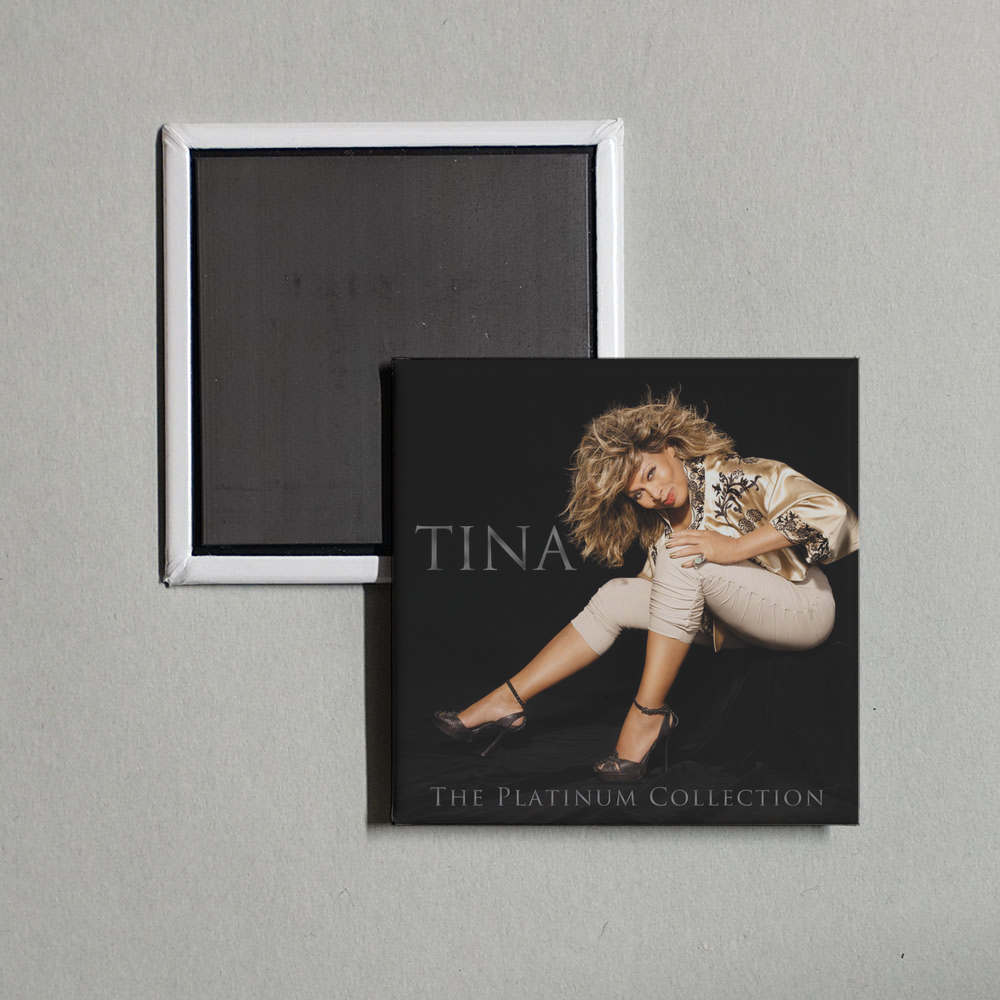 Tina Turner - The Platinum Collection Album Cover Fridge Magnet