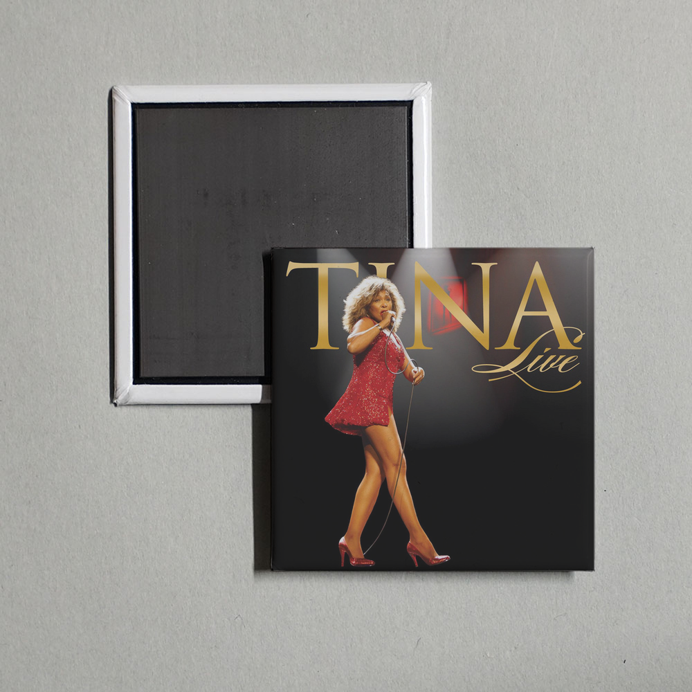 Tina Turner - Tina Live Album Cover Fridge Magnet