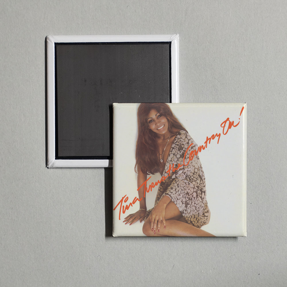 Tina Turner - Tina Turns The Country On! Album Cover Fridge Magnet
