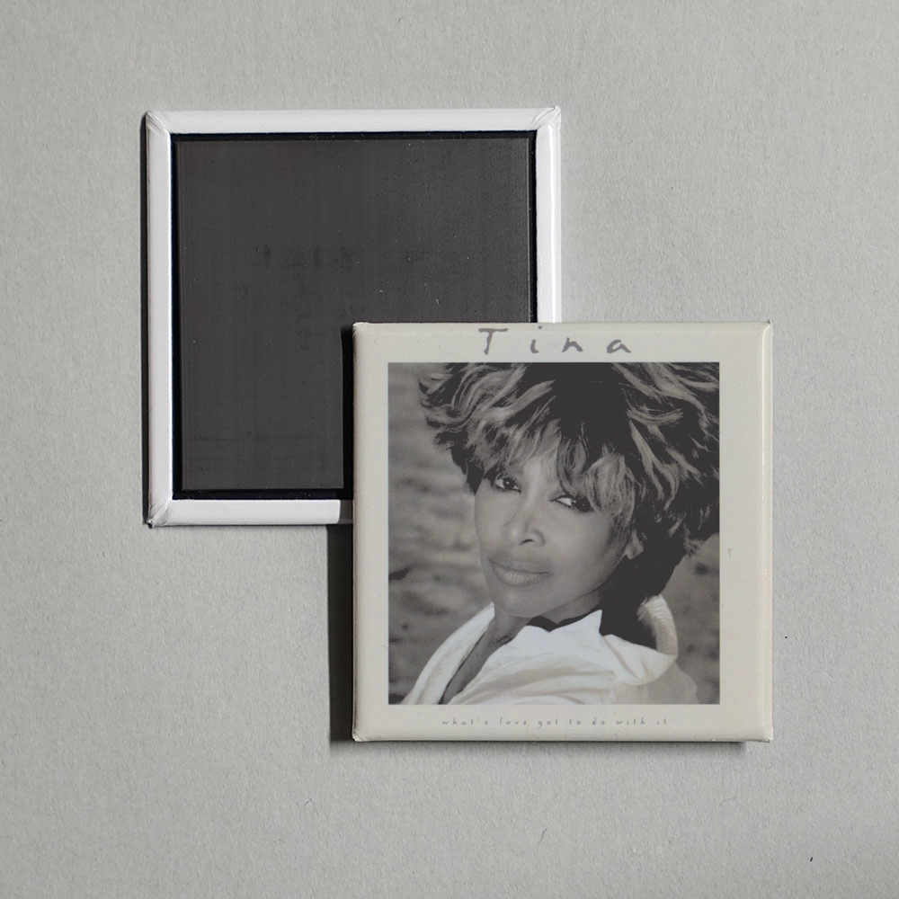 Tina Turner - What's Love Got to Do with It Album Cover Fridge Magnet