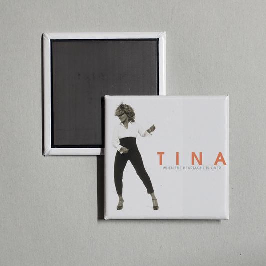 Tina Turner - When the Heartache Is Over Album Cover Fridge Magnet