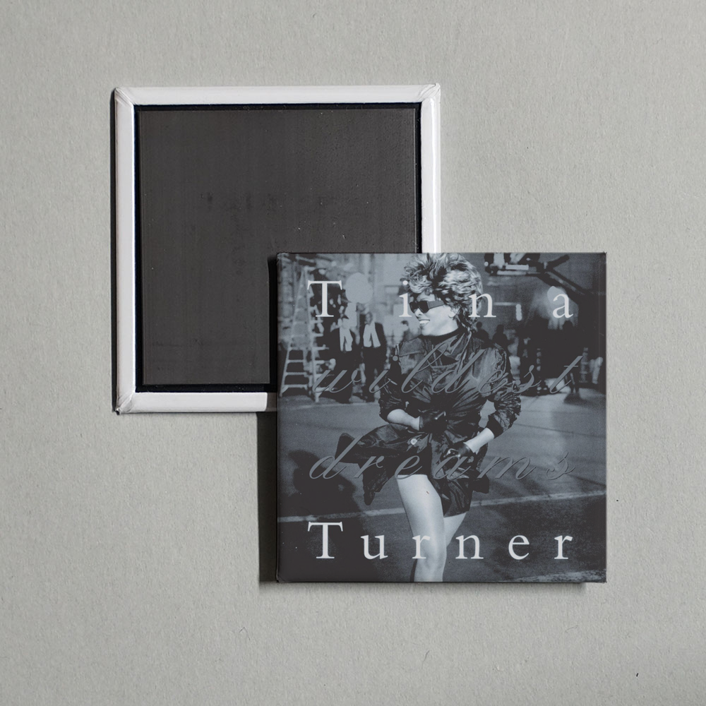 Tina Turner - Wildest Dreams Album Cover Fridge Magnet