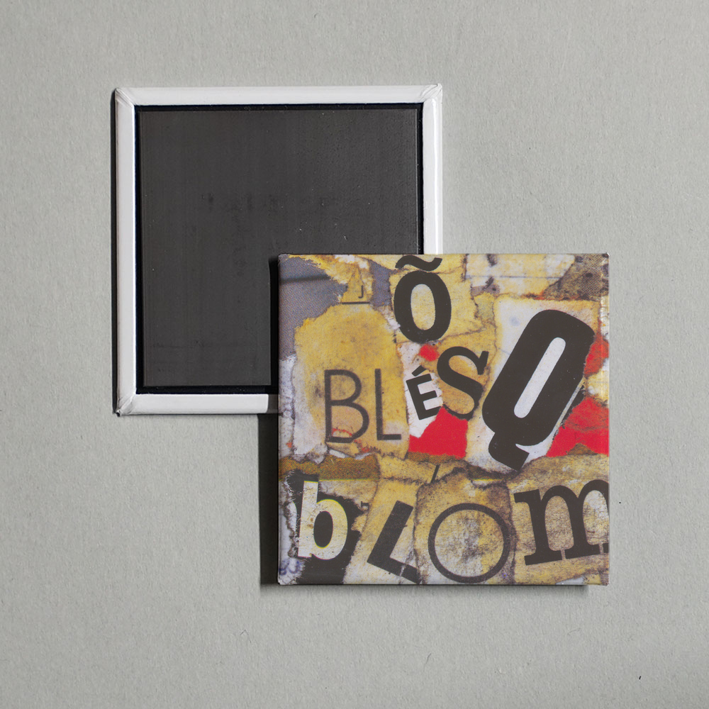Titãs - Õ Blesq Blom Album Cover Fridge Magnet