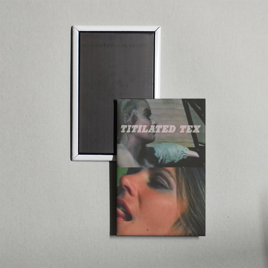 Titilated Tex Mini Movie Fridge Magnet
