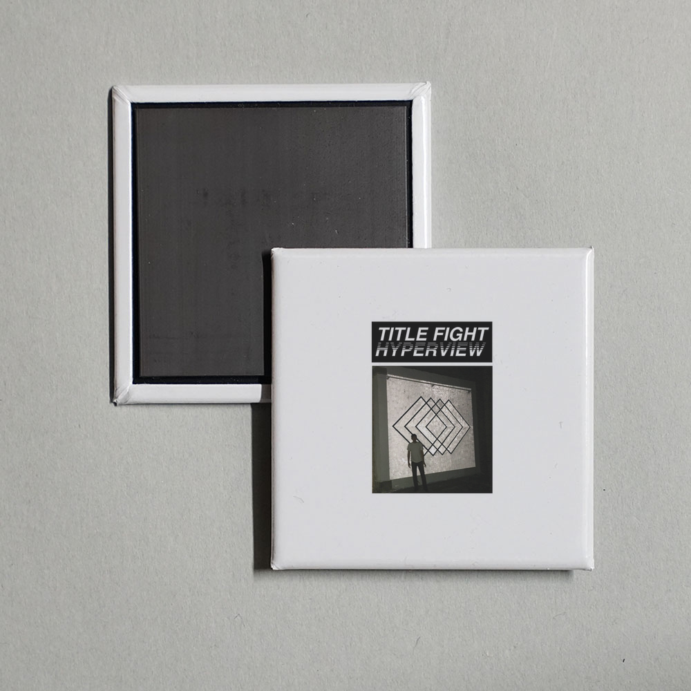 Title Fight - Hyperview Album Cover Fridge Magnet