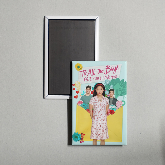To All the Boys P.S. I Still Love You Mini Movie Fridge Magnet