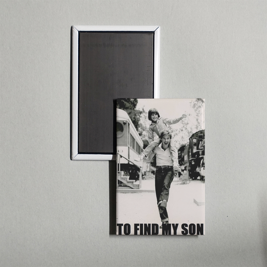 To Find My Son Mini Movie Fridge Magnet