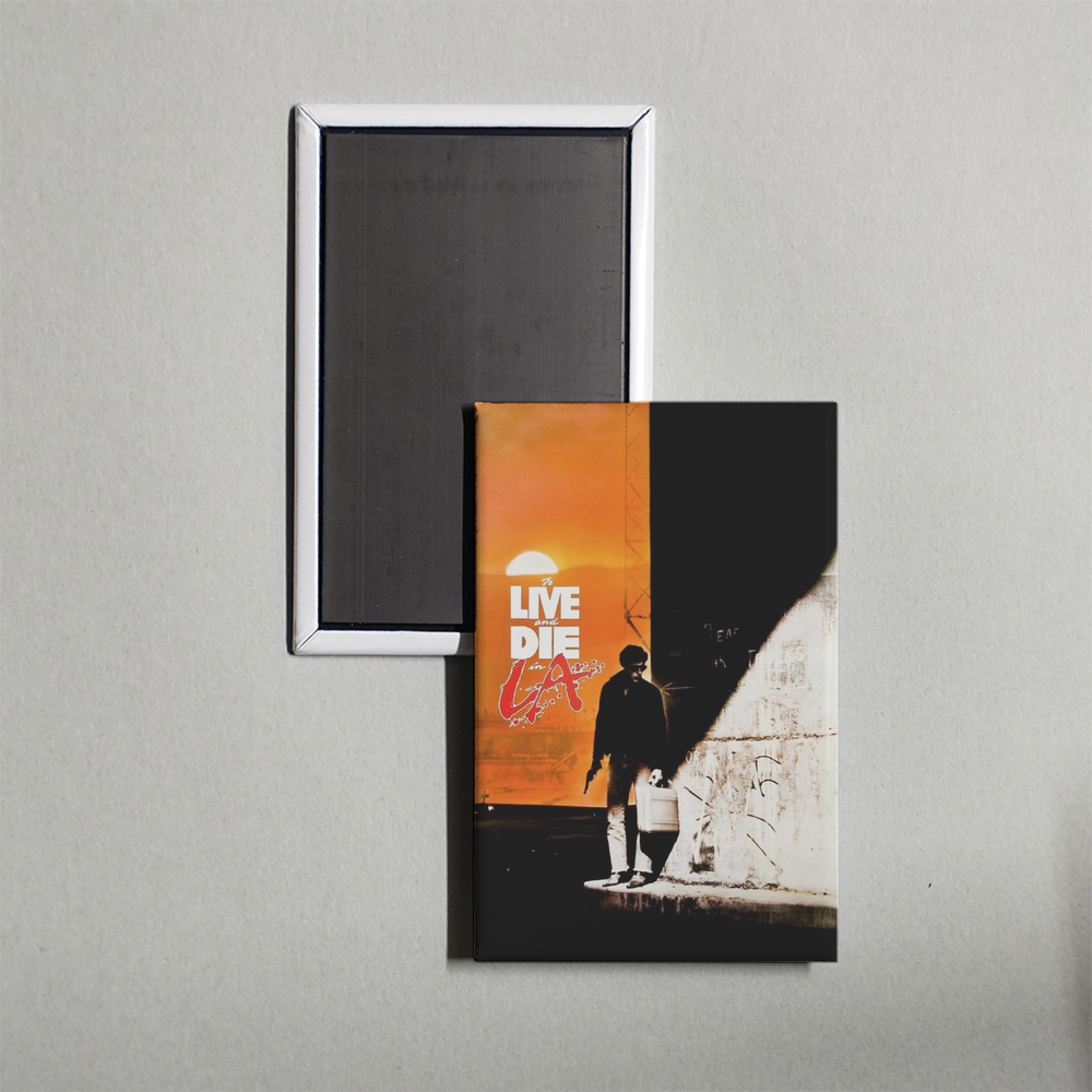 To Live and Die in L.A. Mini Movie Fridge Magnet