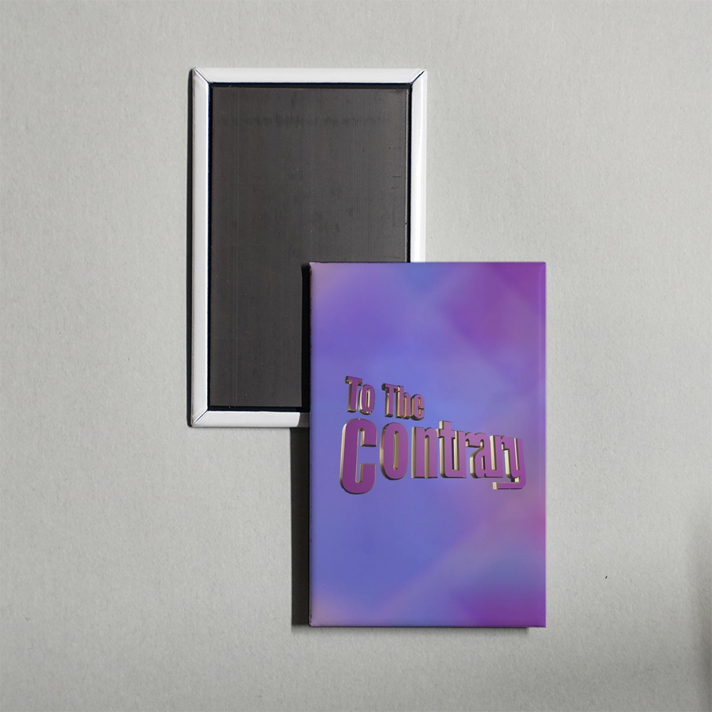 To The Contrary TV Show Fridge Magnet