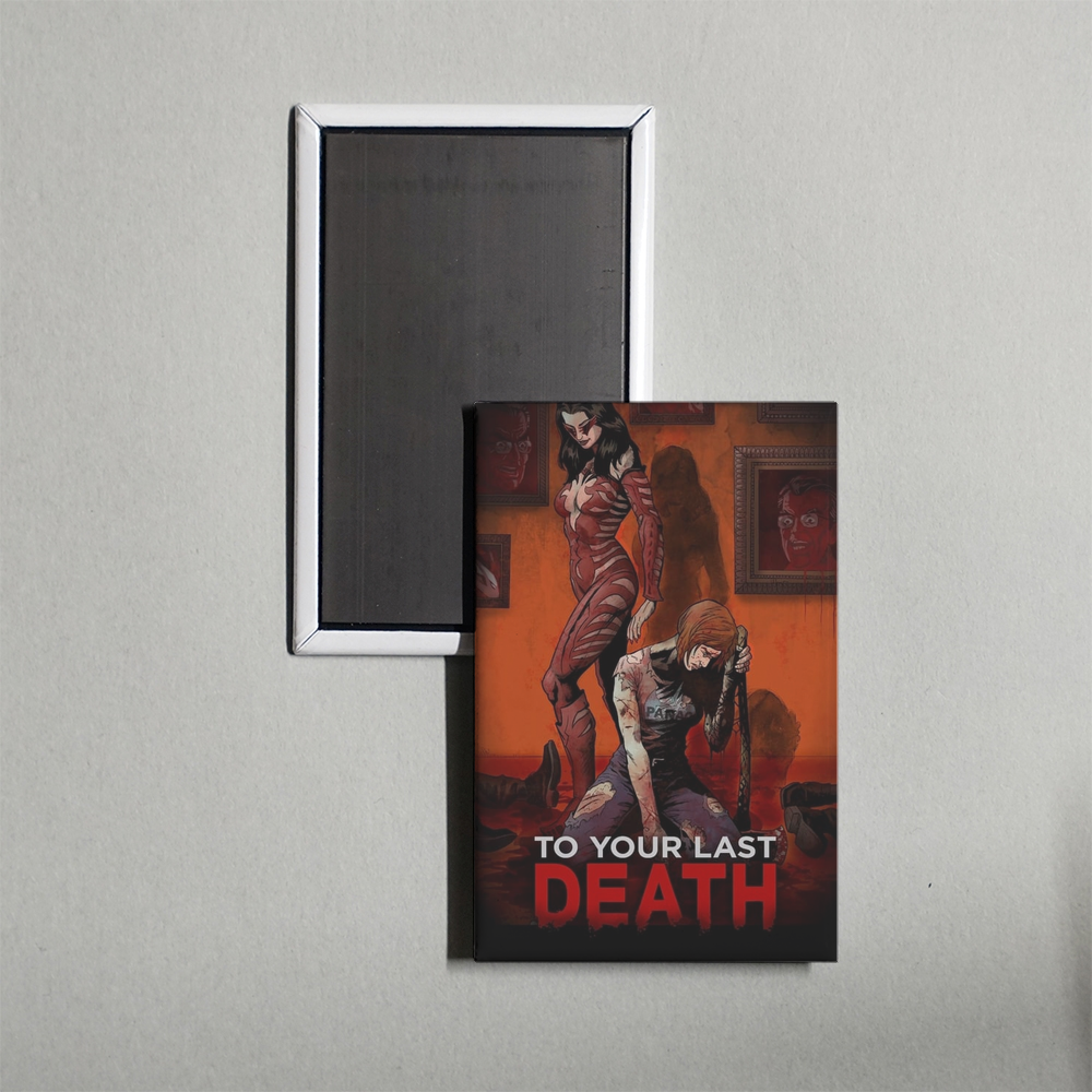 To Your Last Death Mini Movie Fridge Magnet