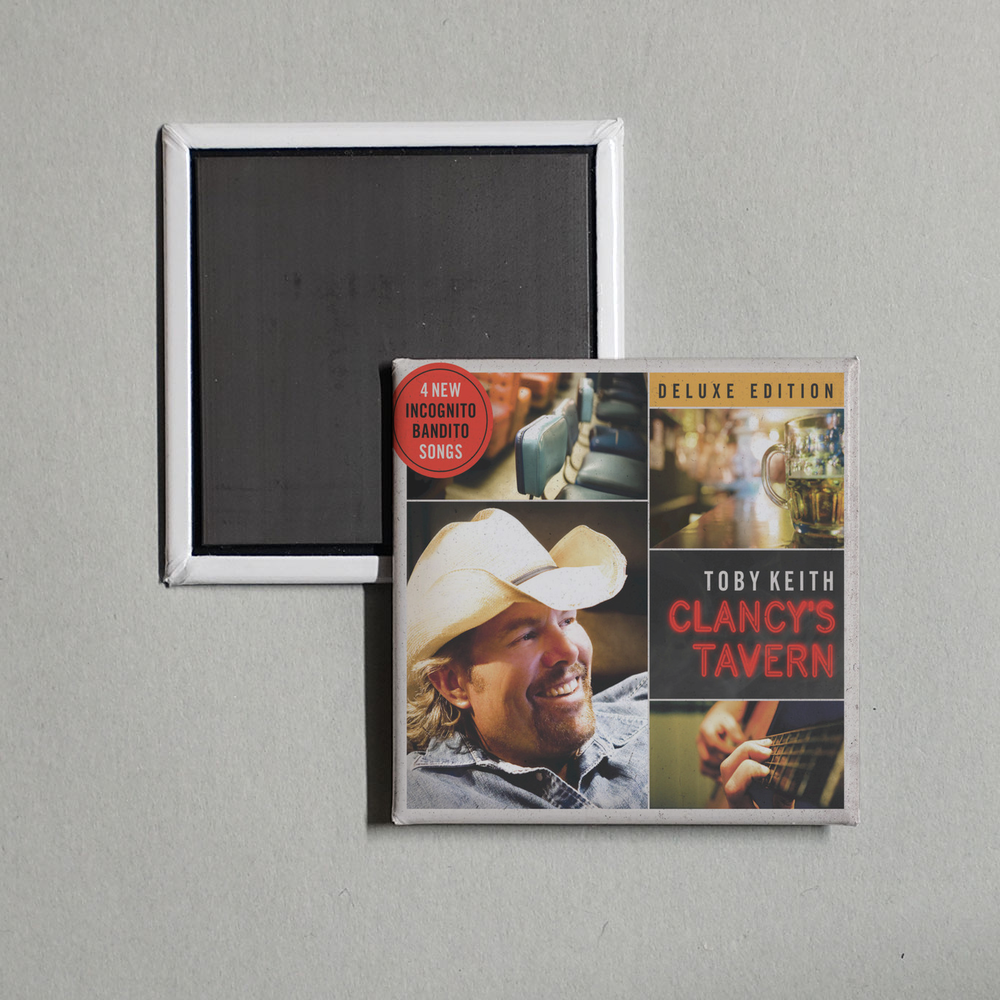 Toby Keith - Clancy's Tavern Album Cover Fridge Magnet