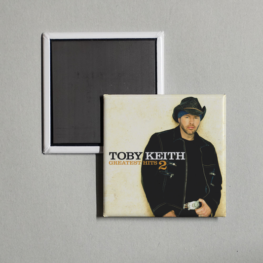 Toby Keith - Greatest Hits 2 Album Cover Fridge Magnet