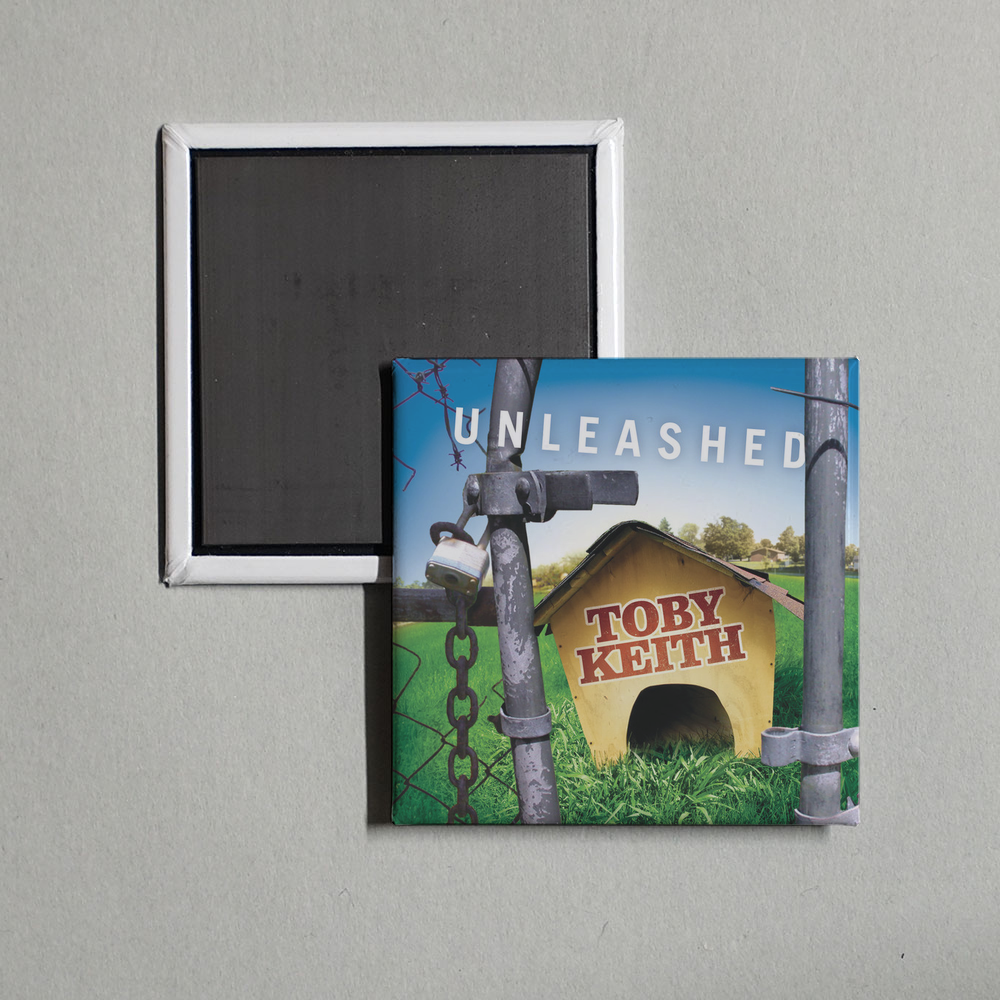 Toby Keith - Unleashed Album Cover Fridge Magnet