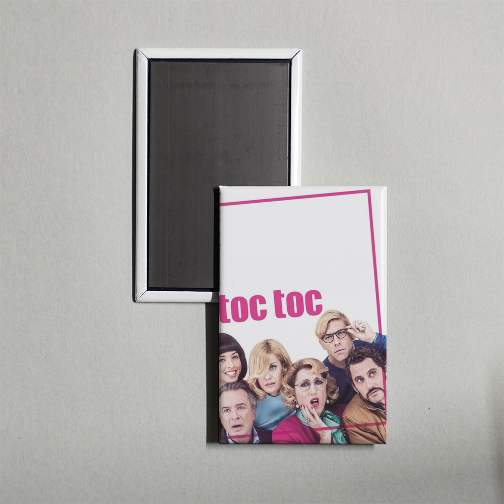 Toc Toc Mini Movie Fridge Magnet