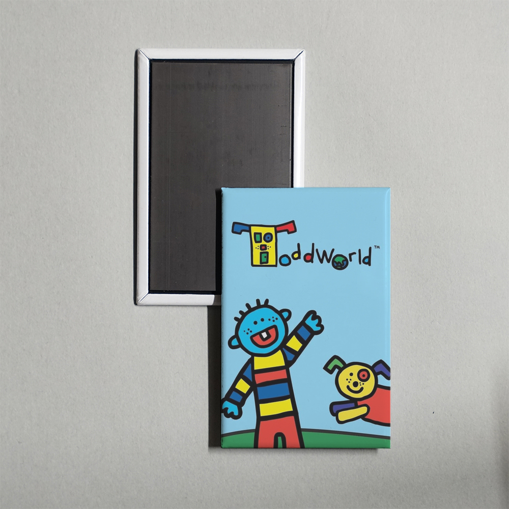 ToddWorld TV Show Fridge Magnet
