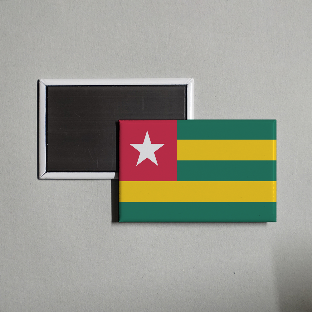 Togo Flag Fridge Magnet