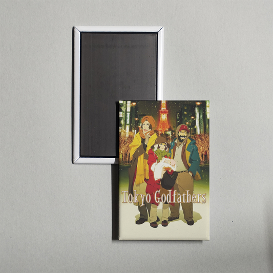 Tokyo Godfathers Mini Movie Fridge Magnet