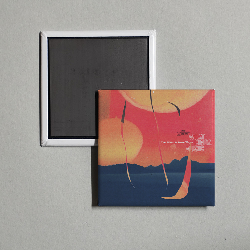 Tom Misch - What Kinda Music Album Cover Fridge Magnet