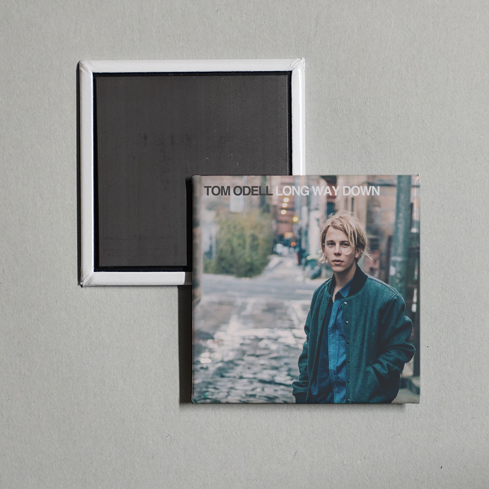 Tom Odell - Long Way Down (Deluxe) Album Cover Fridge Magnet