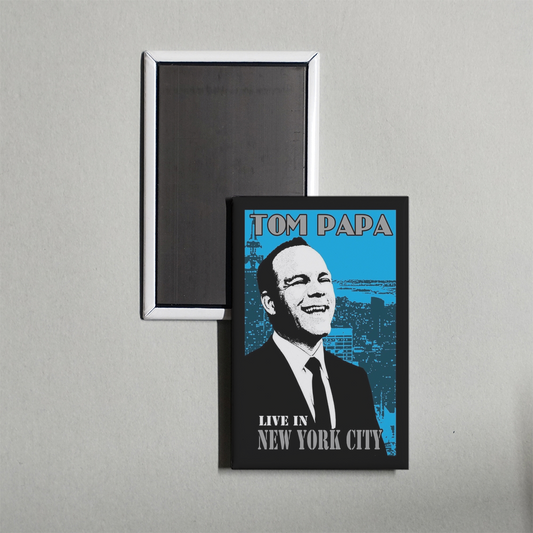 Tom Papa Live in New York City Mini Movie Fridge Magnet