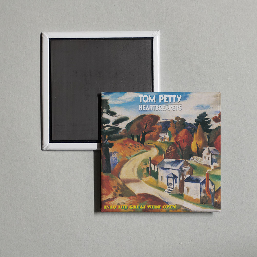 Tom Petty and the Heartbreakers - Into The Great Wide Open Album Cover Fridge Magnet