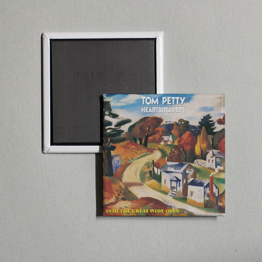 Tom Petty and the Heartbreakers - Into The Great Wide Open Album Cover Fridge Magnet