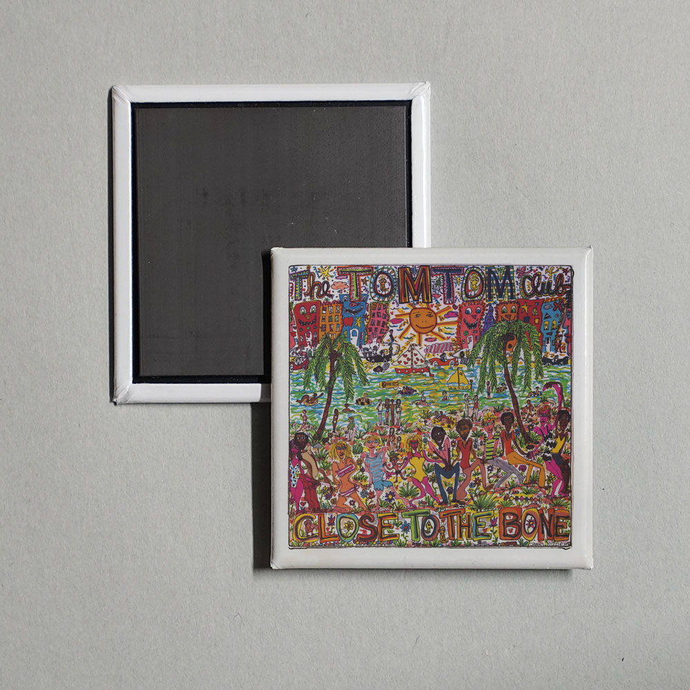 Tom Tom Club - Close To The Bone Album Cover Fridge Magnet