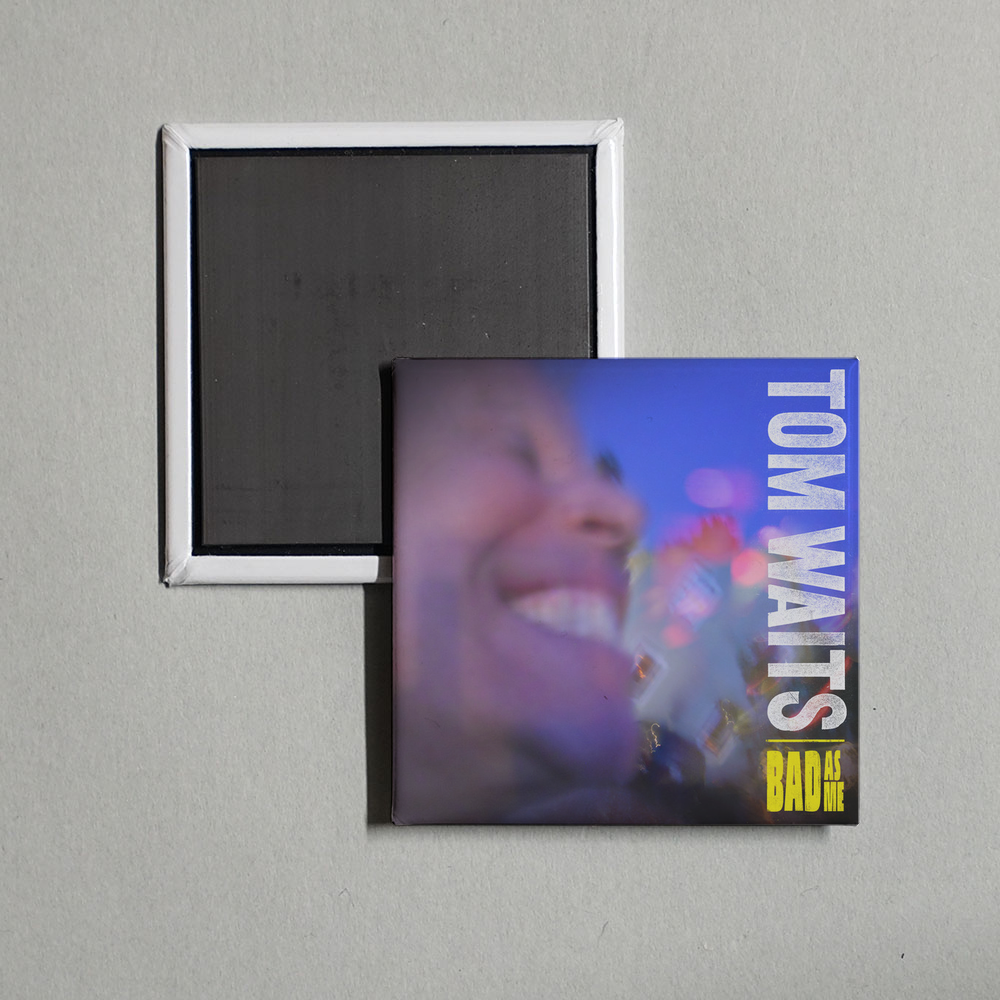 Tom Waits - Bad As Me (Deluxe Edition Remastered) Album Cover Fridge Magnet